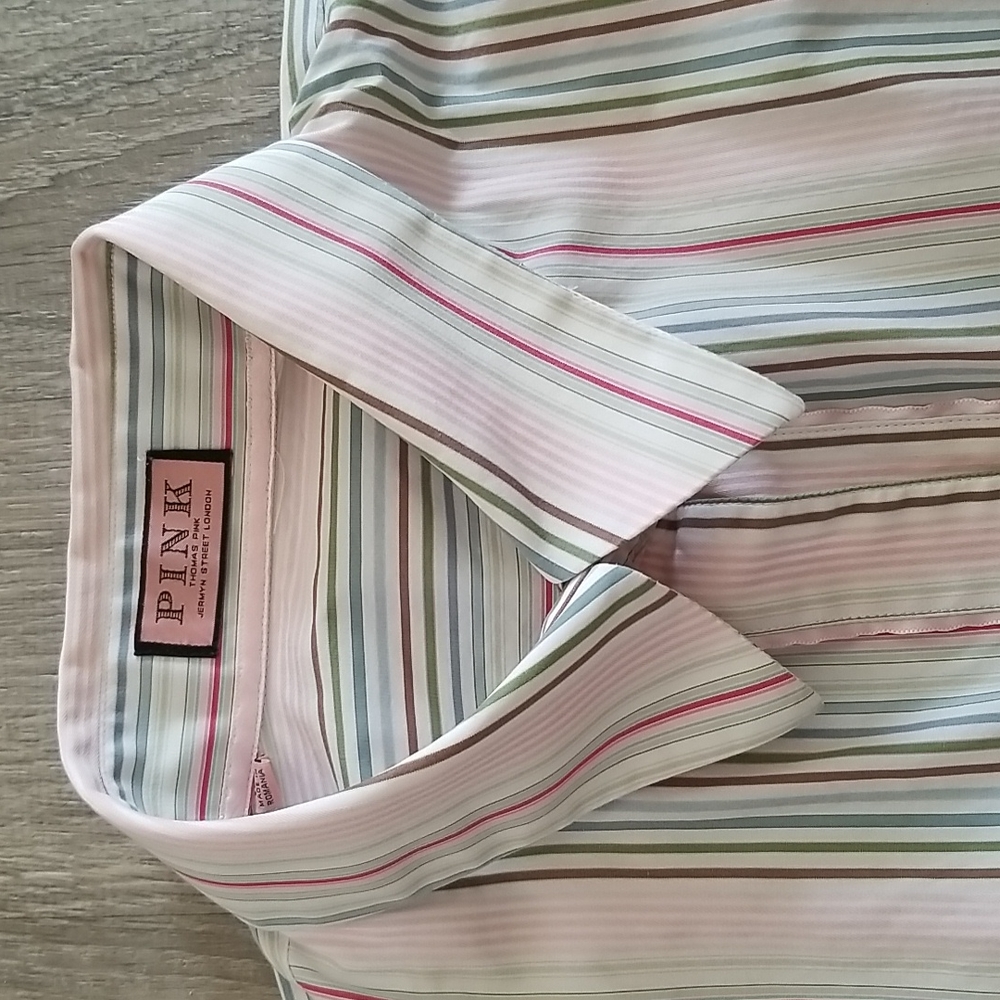 Luxury Thomas Pink Shirt, London
